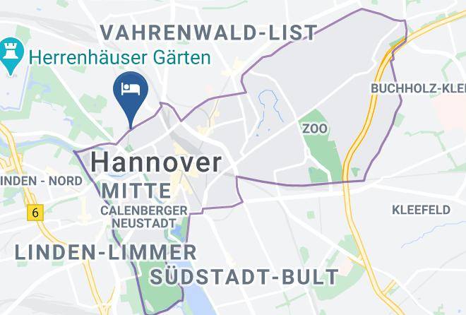 Stadt Hannover - Hotel Savoy Maps