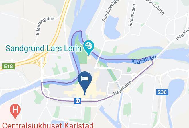 Karlstad - Hotel Savoy Maps