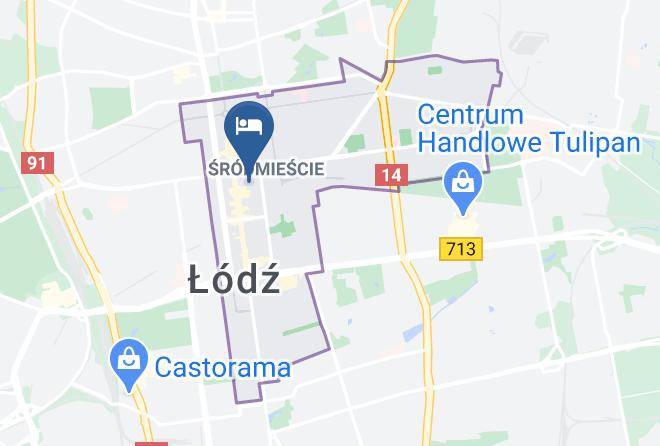 Lodz - Hotel Savoy Maps
