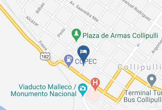 Malleco Province - Hotel Savoy Maps
