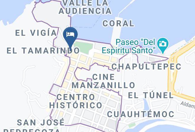 Manzanillo - Hotel Savoy Maps
