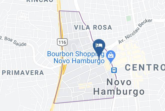 Novo Hamburgo - Hotel Savoy Maps