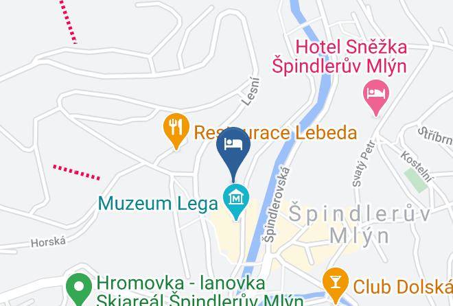 Hotel Savoy Spindleruv Mlyn Map