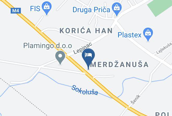Tuzlanski - Hotel Sax Maps