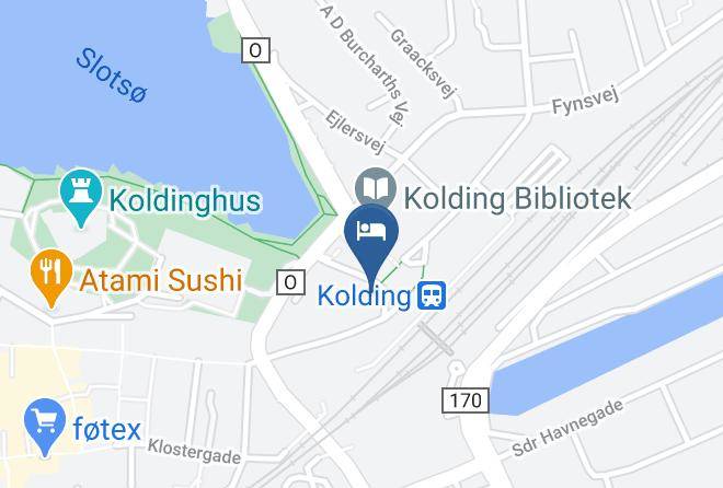 Kolding - Milling Hotel Saxildhus Maps