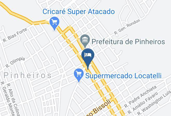 Pinheiros - Hotel Sayonara Pinheiros Maps