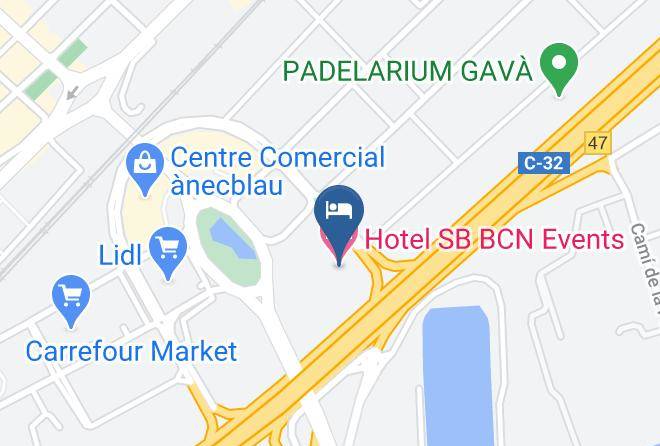 Barcelona - Hotel Sb Bcn Events Maps
