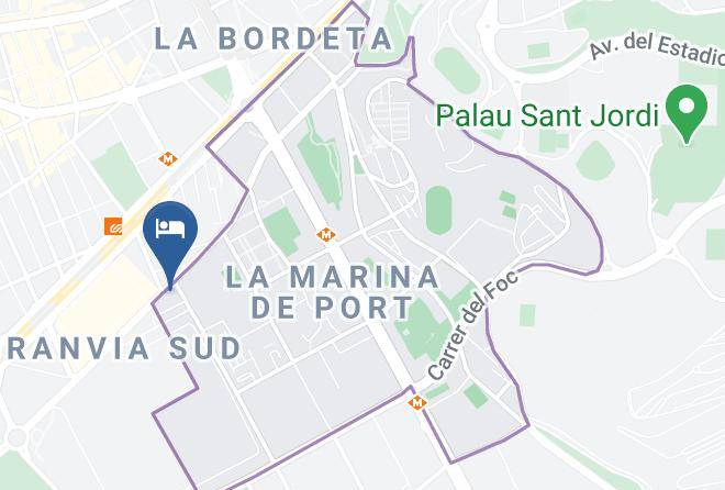 Barcelona - Hotel Sb Plaza Europa Maps