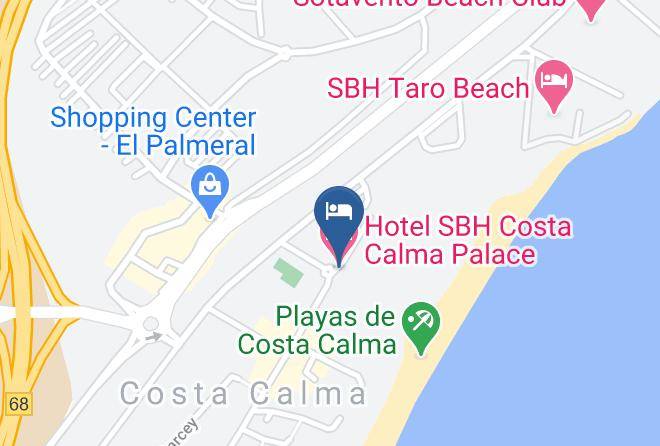 Hotel Sbh Costa Calma Palace Map