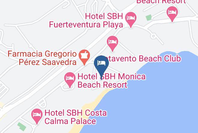 Las Palmas - Sbh Taro Beach Maps
