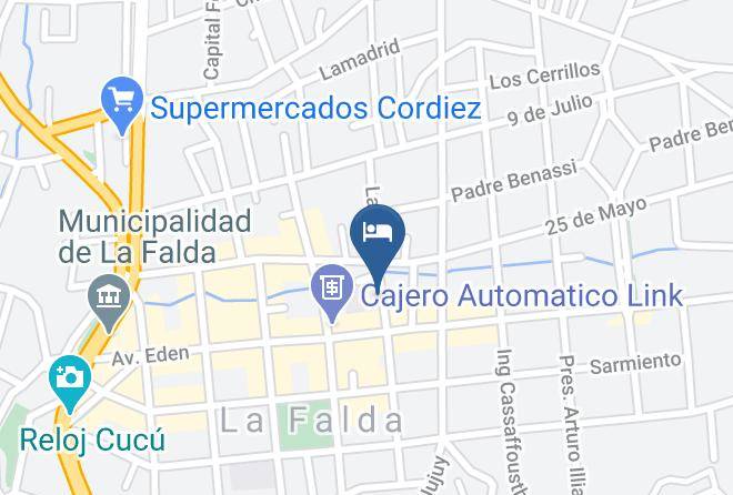 Punilla Department - Hotel Scala Maps