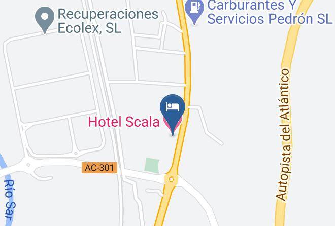 Hotel Scala Map