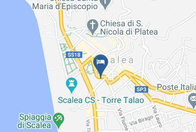 Cosenza - Hotel Scalea Maps