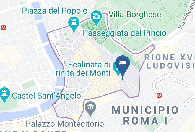 Rome - Hotel Scalinata Di Spagna Maps