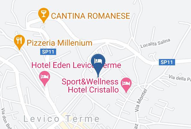 Trento - Hotel Scarano Maps