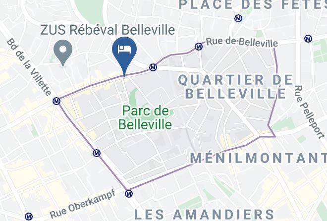 Paris - Hotel Scarlett Maps