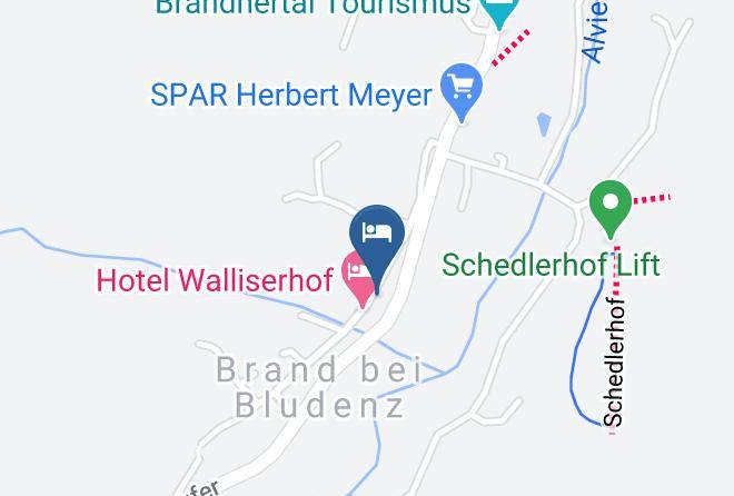 Bludenz - Hotel Scesaplana Neu Hotel Walliserhof Maps