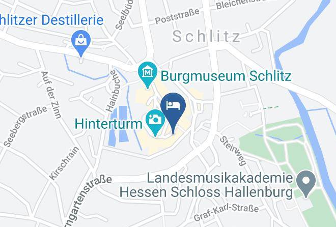 Vogelsbergkreis - Hotel & Cafe Schachtenburg Maps