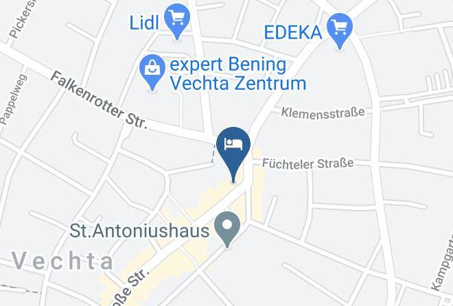 Vechta - Hotel Schaefers Vechta Maps
