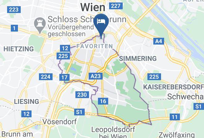 Vienna Favoriten - Hotel Schani Wien Maps