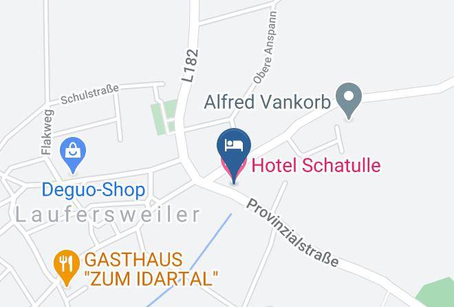 Rhein Hunsruck Kreis - Hotel Schatulle Maps
