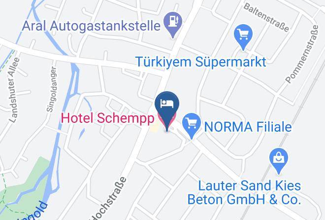 Augsburg - Hotel Schempp Maps