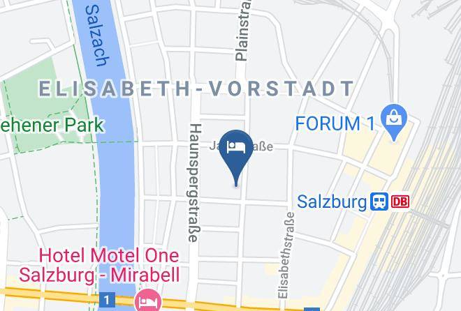 Salzburg - Hotel Scherer Maps