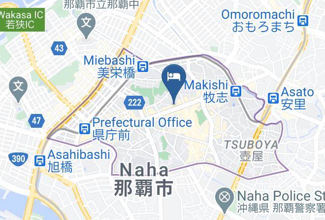 Naha City - Hotel Schiesser In Naha Maps