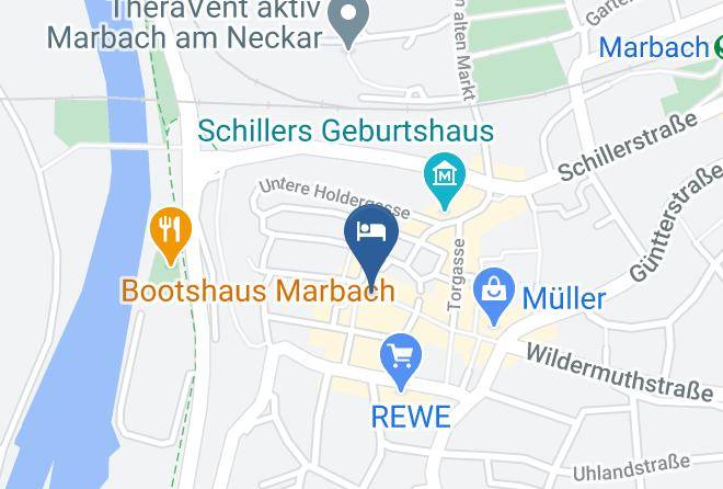 Ludwigsburg - Hotel Schillerhof Maps
