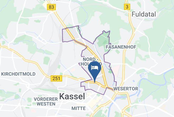 Hotel Schillerquartier Map