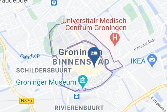 Groningen Groningen Centrum - Hotel Schimmelpenninck Huys Maps