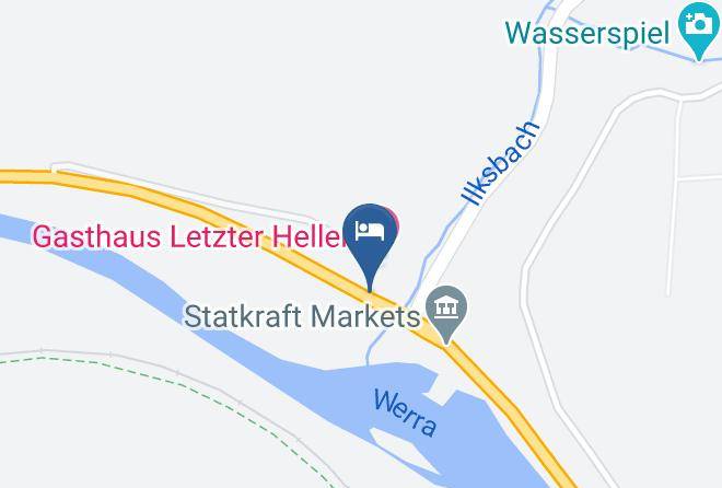 Hotel Schlafschon Am Gasthaus Letzter Heller Map