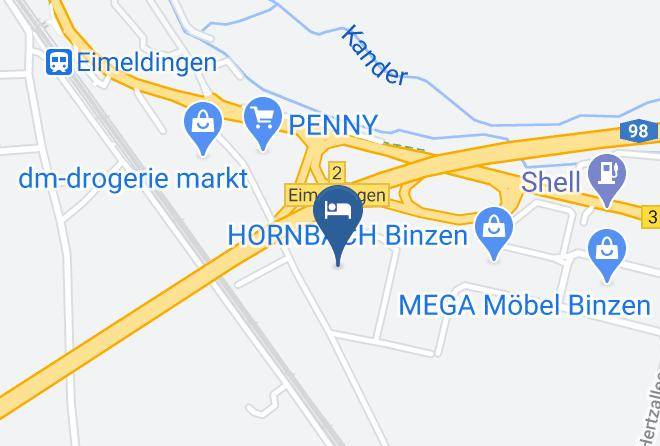 Lorrach - Hotel Schlafstadt Maps