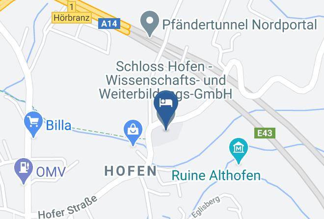 Bregenz - Hotel Schloss Hofen Maps