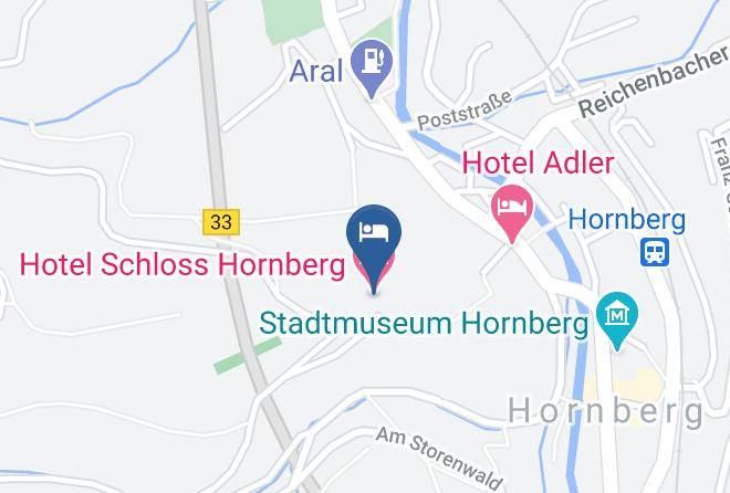 Ortenaukreis - Hotel Schloss Hornberg Maps