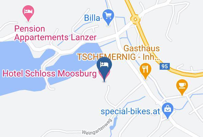 Klagenfurt Land - Hotel Schloss Moosburg Maps