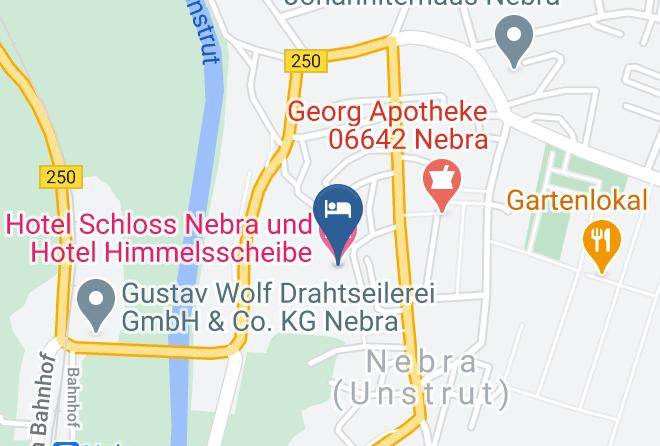 Burgenlandkreis - Hotel Schloss Nebra Und Hotel Himmelsscheibe Maps