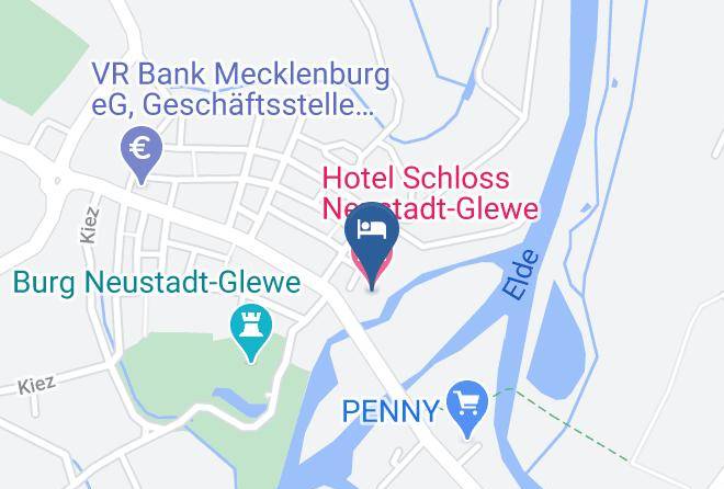 Ludwigslust Parchim - Hotel Schloss Neustadt Glewe Maps