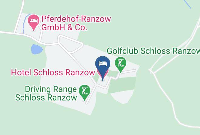 Vorpommern Rugen - Hotel Schloss Ranzow Maps