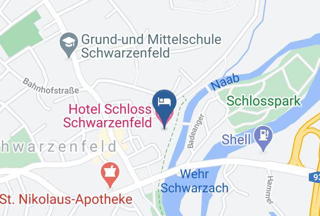 Schwandorf - Hotel Schloss Schwarzenfeld Maps
