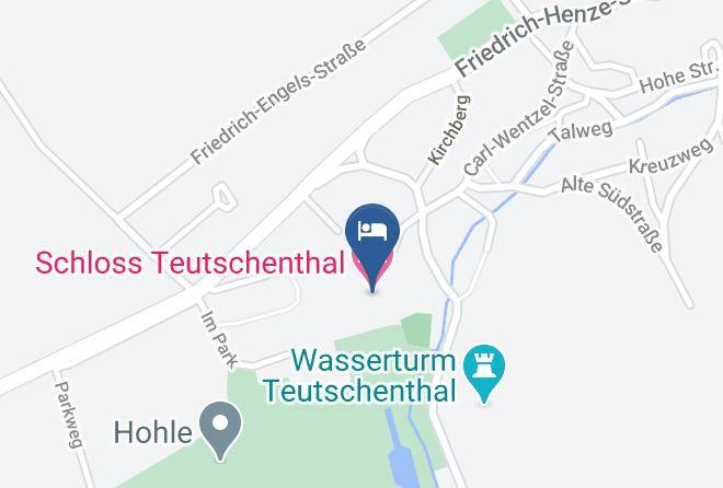 Saalekreis - Schloss Teutschenthal Hotel Maps