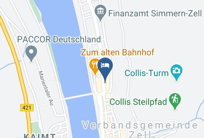 Cochem Zell - Hotel Schloss Zell Maps