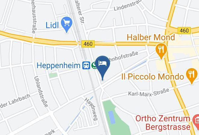 Bergstrase - Hotel Schlossberg Maps