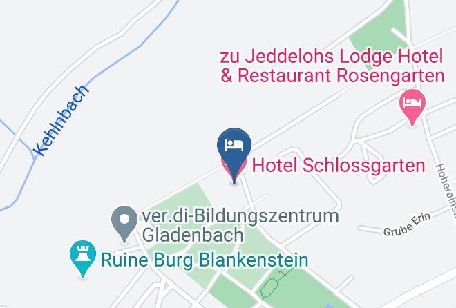 Marburg Biedenkopf - Hotel Schlossgarten Maps