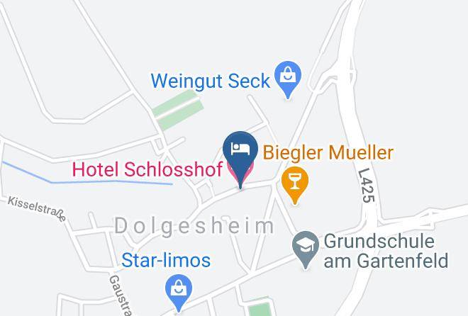 Mainz Bingen - Hotel Schlosshof Maps