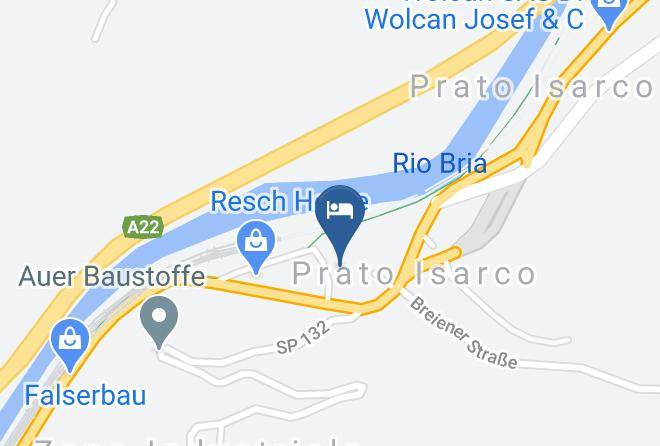 Bolzano - Hotel Schlosshof Castello Maps
