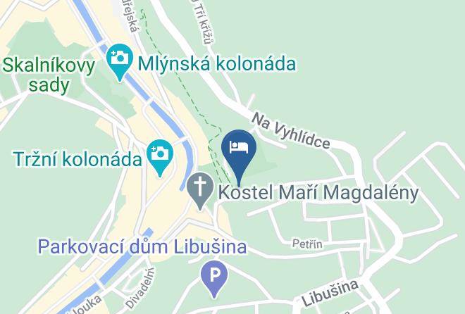Carlsbad - Spa Hotel Schlosspark Maps