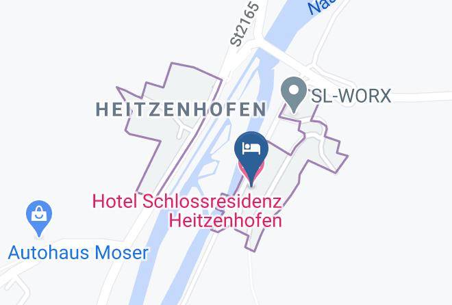 Regensburg - Hotel Schlossresidenz Heitzenhofen Maps