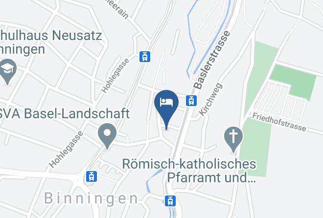 Arlesheim - Hotel Schlussel Binningen Maps