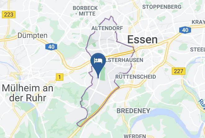 Essen - Hotel Schmidt Garni Maps